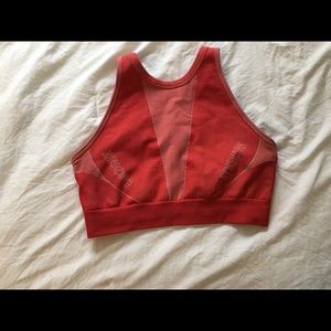 Red Gymshark Sports Bra